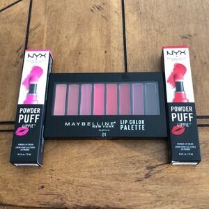 NYX and Maybelline Lip Bundle